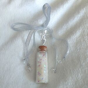 Angel Wishes Follydust Star Bottle Ornament new